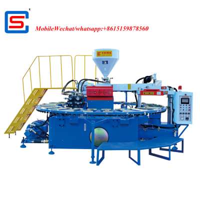 hot selling pvc air blowing injection machine